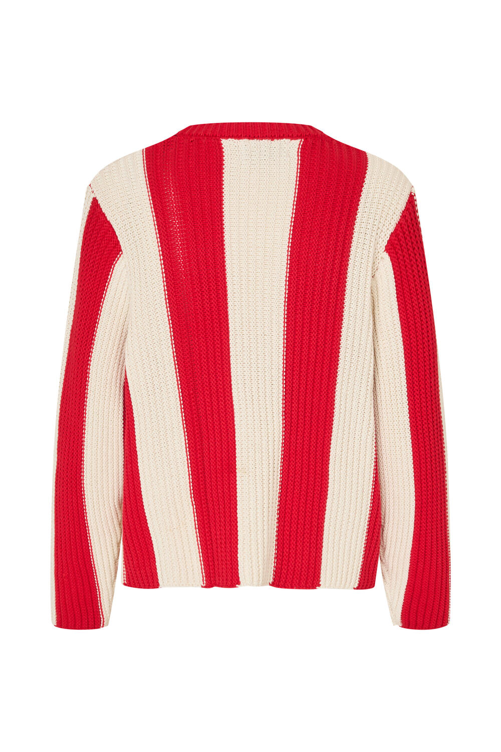 2501 Boxy Motif striktrøje - Equestrian Stripes